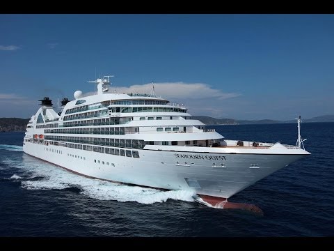 LUXURY Cruise Ship Tour of the SEABOURN QUEST CRUISE SHIP - Most Luxurious